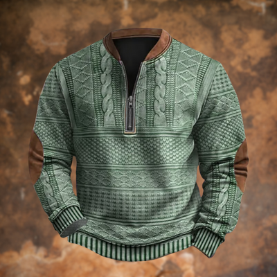 Lucca – Knitted 1/3 Zip Sweater