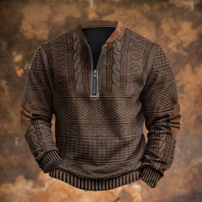 Lucca – Knitted 1/3 Zip Sweater