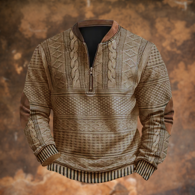Lucca – Knitted 1/3 Zip Sweater