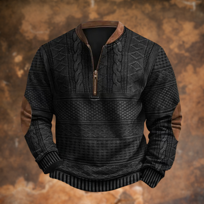 Lucca – Knitted 1/3 Zip Sweater