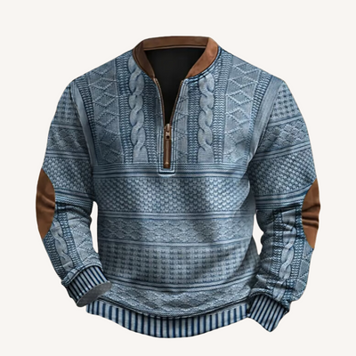 Lucca – Knitted 1/3 Zip Sweater