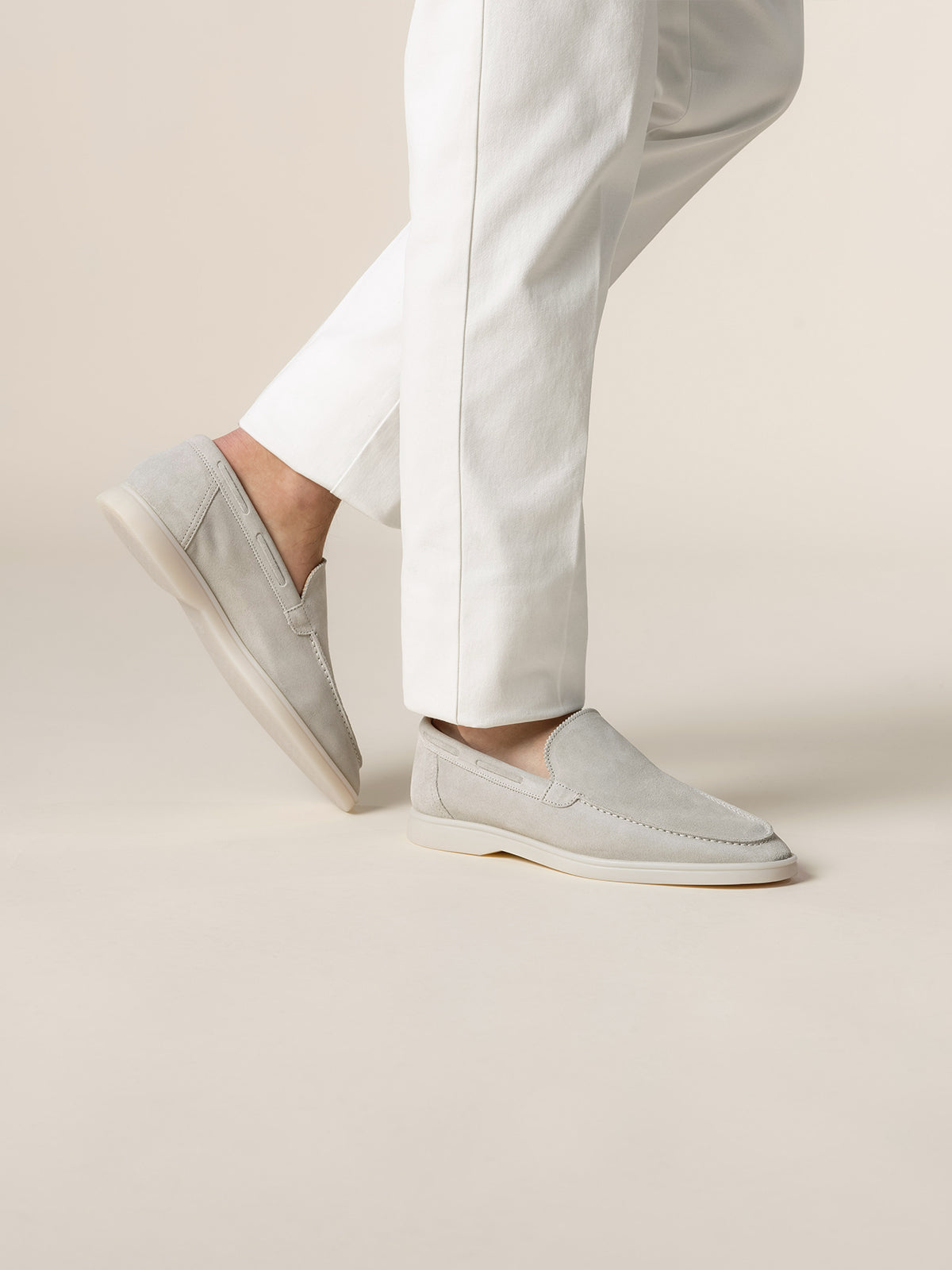 Lecce Loafers - Silver