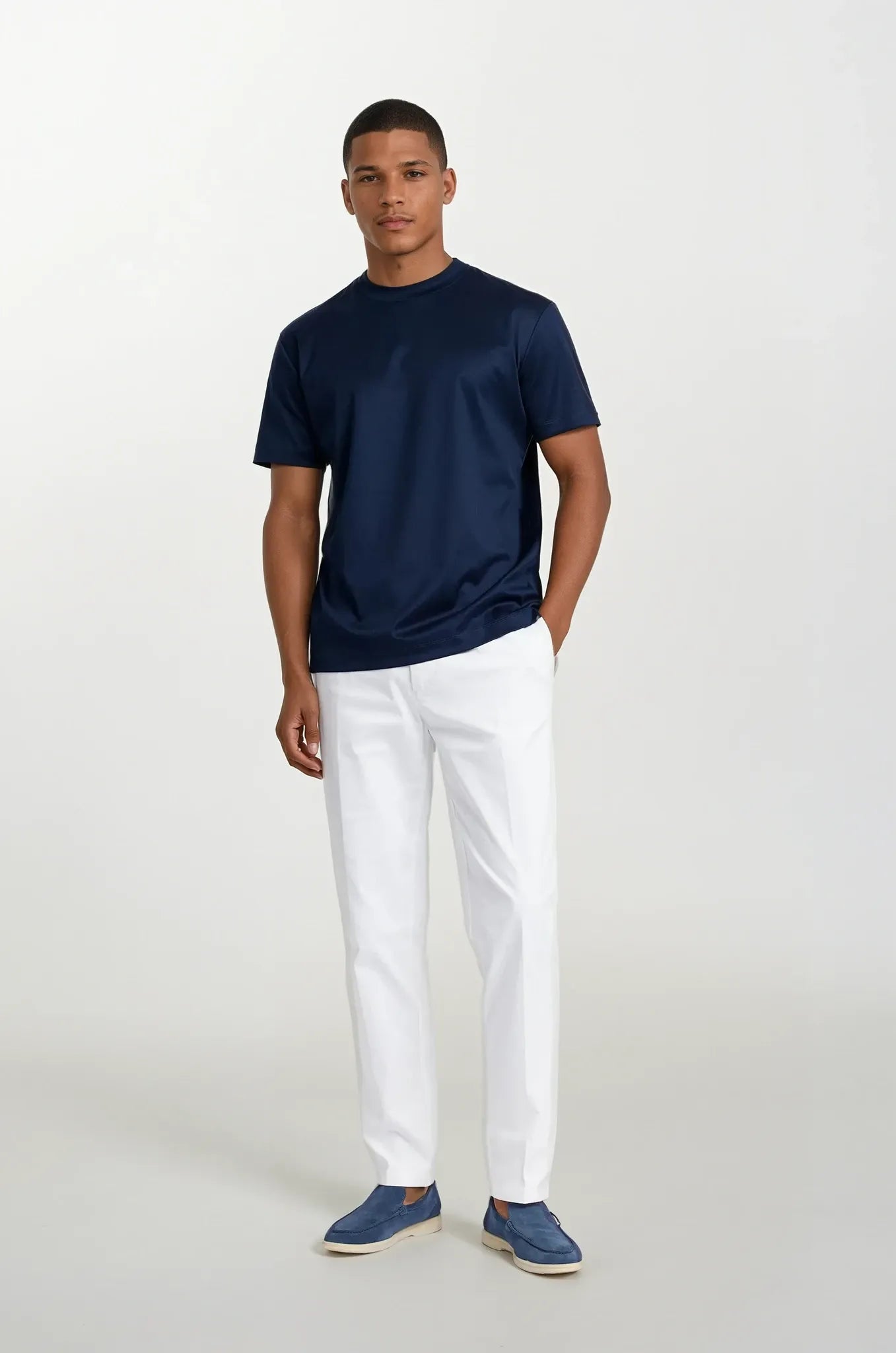 Catania Tee - Navy