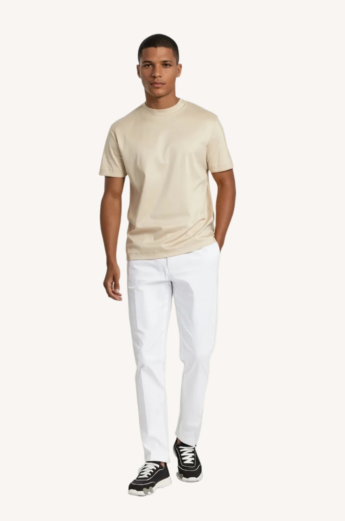 Catania Tee -Beige